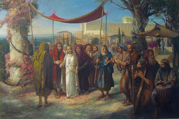 "Dennis Bacchus, Wedding in Ancient Jerusalem"